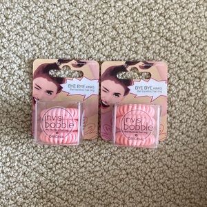 Invisibobble The Traceless Hair Ring Hair Ties Pink 6 Count Bundle Original NWT